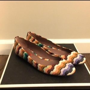 Missoni Zig Zag Flats